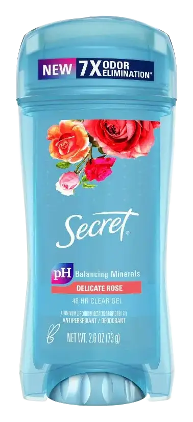 Secret Fresh Clear Gel Antiperspirant Deodorant Delicate Rose