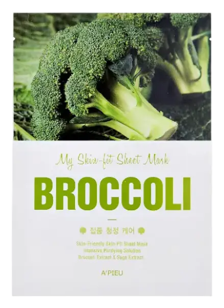 A'Pieu My Skin-Fit Sheet Mask Broccoli