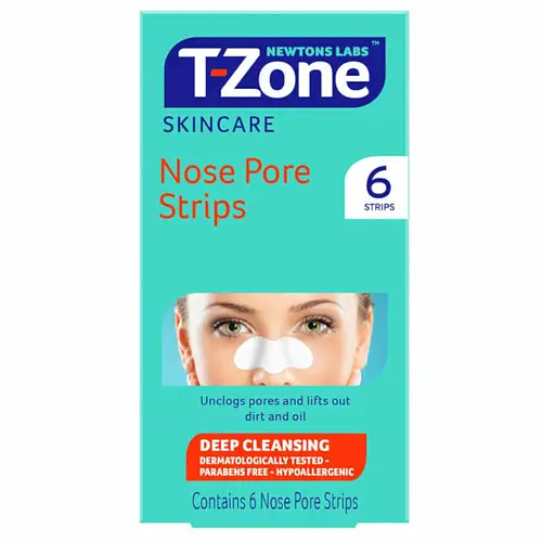 T-Zone Nose Pore Strips Charcoal & Bamboo, Salicylic acid & Tea Tree, Tea Tree & Witch Hazel