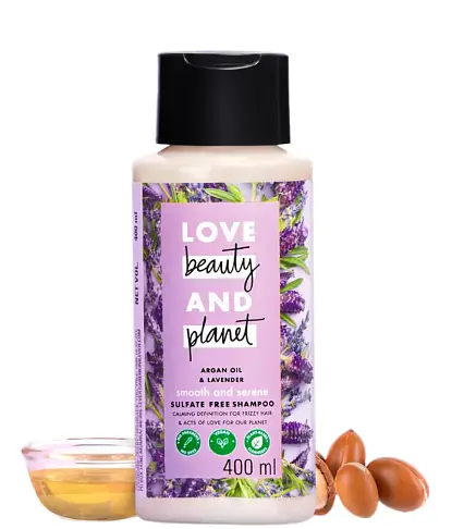 Love Beauty and Planet Argan Oil & Lavender Sulfate Free Shampoo
