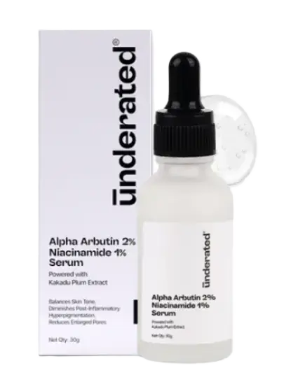 Underated Alpha Arbutin 2% + Niacinamide 1% Serum