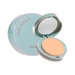 Wardah Colorfit Velvet Powder Foundation Pink Fair