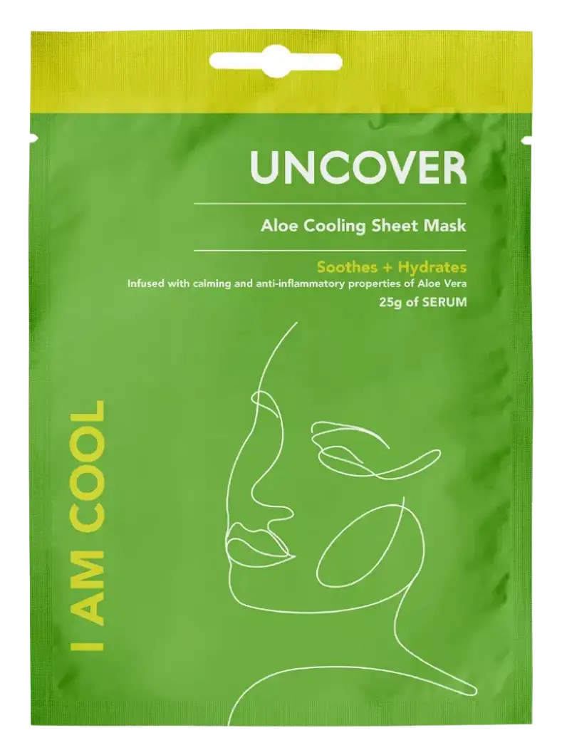 Uncover I Am Cool Aloe Vera Calming Sheet Mask