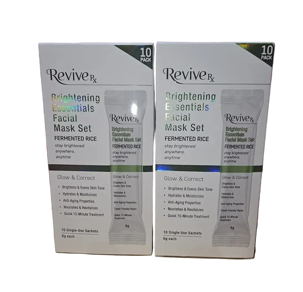 ReviveRX Brightening Essentials Facial Mask Set