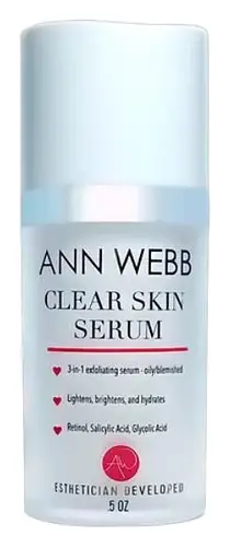 Ann Webb Skin Care Clear Skin Serum