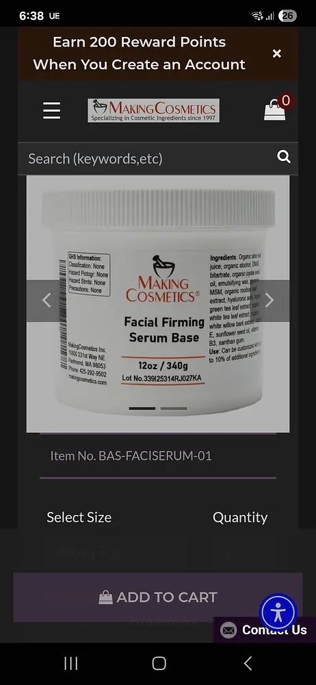 Makingcosmetics Facial Firming Serum Base