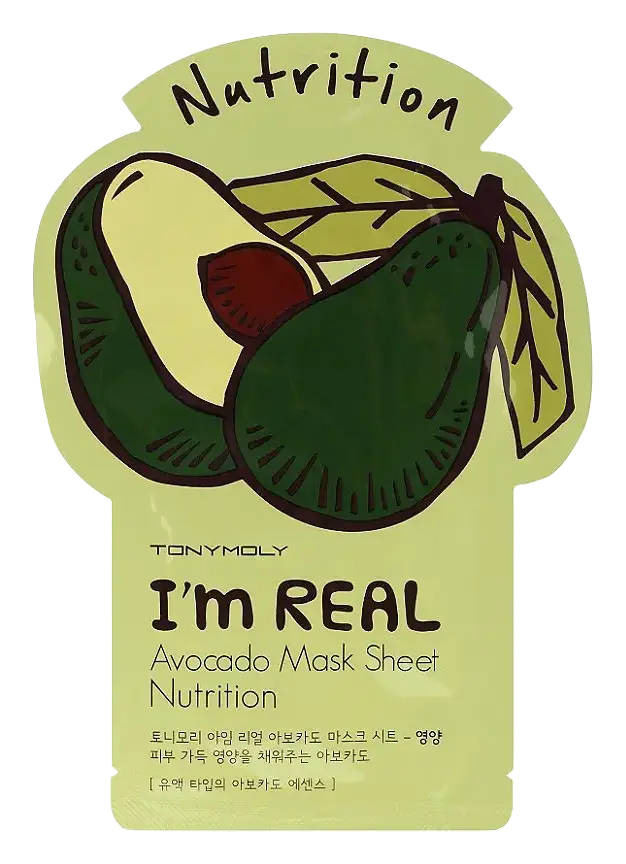 TONYMOLY I'm Real Sheet Mask Avocado