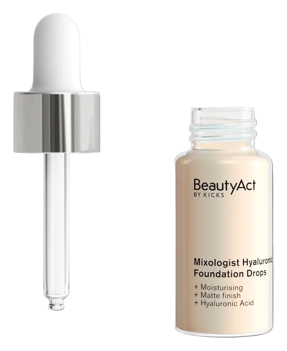 BeautyAct Mixologist Hyaluronic Foundation Drops 01