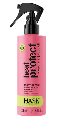 Hask Heat Protect + Keratin & Jojoba Oil Thermal Mist