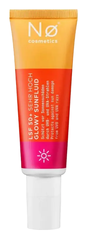 Nø Cosmetics Glowy Sunfluid SPF 50+