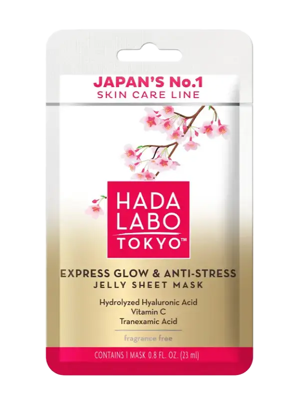 Hada Labo Express Glow & Anti-Stress Jelly Sheet Mask