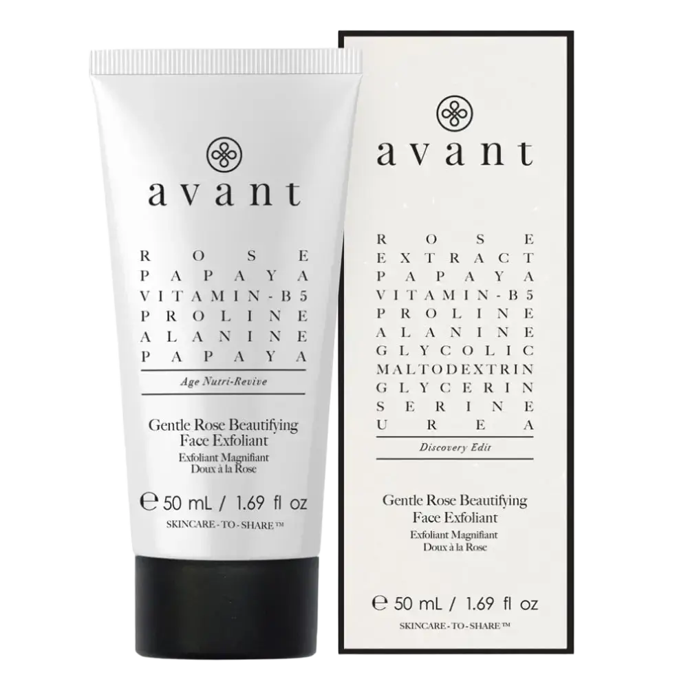 Avant Skincare Gentle Rose Beautifying Face Exfoliant