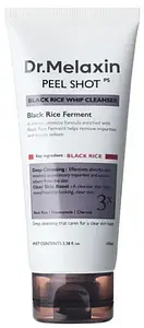 Dr.Melaxin Peel Shot Black Rice Whip Cleanser