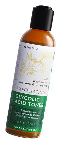 Tree to Tub Exfoliating Glycolic Acid Toner Fragrance Free