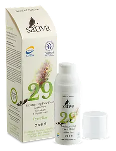 Sativa Moisturizing Face Fluid No.29