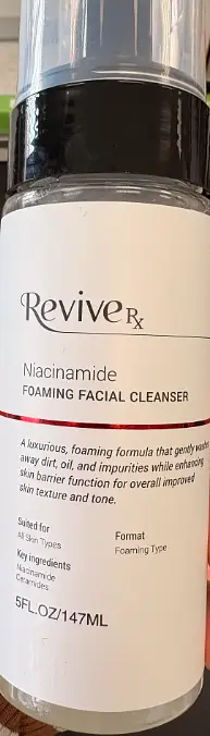 ReviveRX Niacinamide Foaming Facial Cleanser