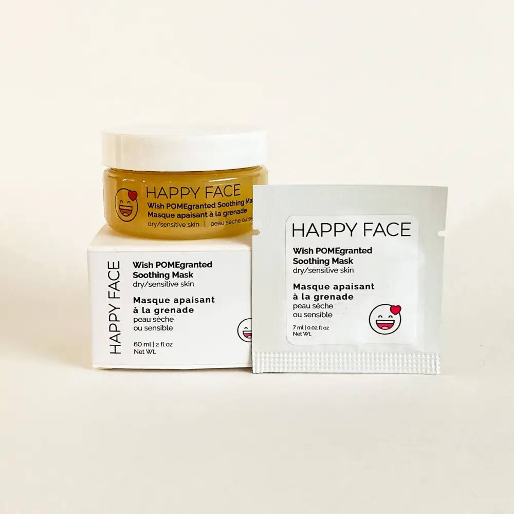 Happy Face Skincare Wish POMEgranted Soothing Mask