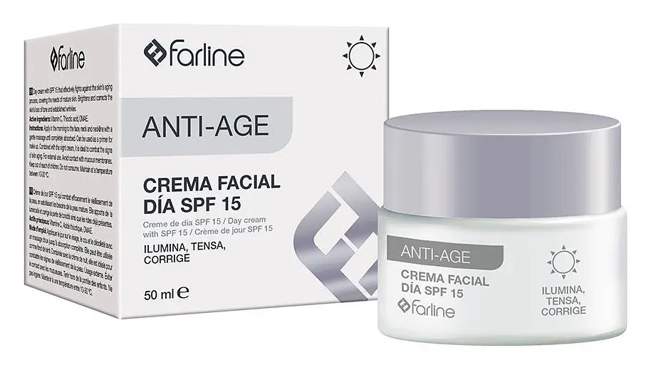 Farline Crema Facial Anti-Age Día SPF15