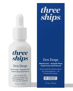 Three Ships Beauty Dew Drops Mushroom + Kakadu Plum Hyaluronic Acid Serum