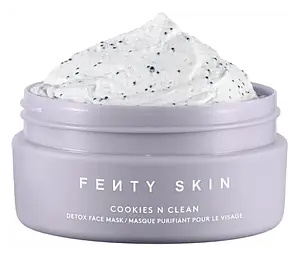 Fenty Beauty Cookies N Clean Whipped Clay Pore Detox Face Mask with Salicylic Acid + Charcoal