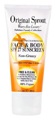 Original Sprout Face & Body Sunscreen SPF 27