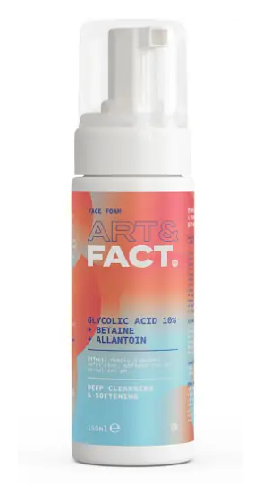 Art & Fact Glycolic Acid 10% + Betaine + Allantoin Deep Cleansing