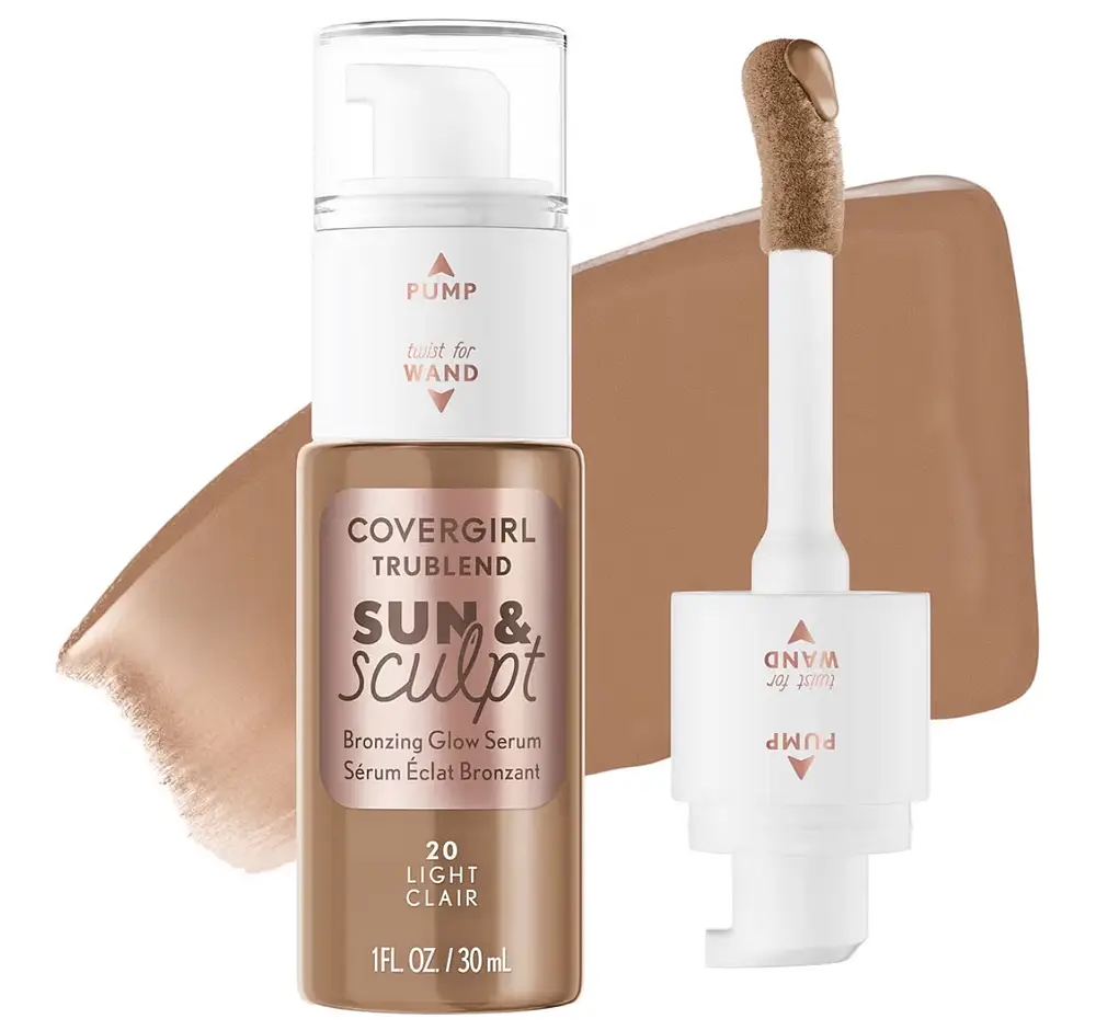 Covergirl TruBlend Sun & Sculpt Bronzing Glow Serum 20 Light