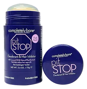 Completely Bare Pit Stop Deodorant & Hair Inhibitor