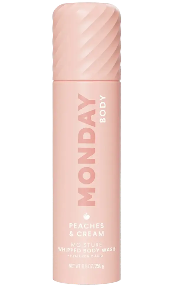 Monday Haircare Moisture Whipped Body Wash Peaches & Cream