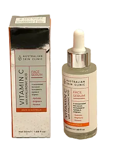 Australian Skin Clinic Vitamin C With Hyaluronic Acid Face Serum
