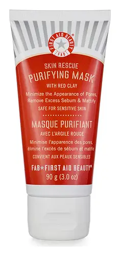 First Aid Beauty Skin Rescue Purifying Mask With Red Clay