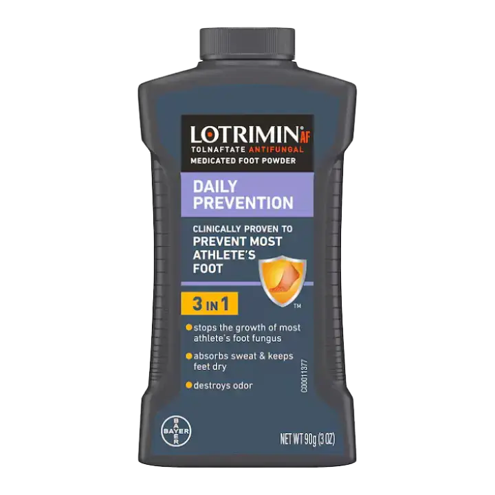 Lotrimin Athlete's Foot Daily Prevention Medicated Foot Powder