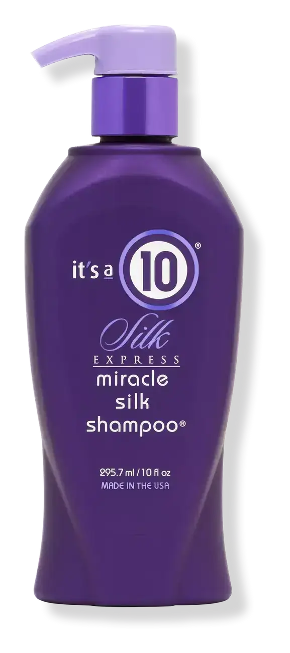 It’s a 10 Silk Express Miracle Silk Shampoo