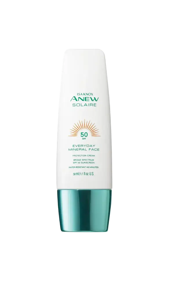 Isa Knox Anew Solaire Everyday Mineral Face Protection Cream SPF 50