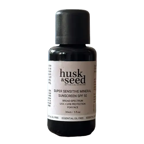 Husk & Seed Super Sensitive Mineral Sunscreen SPF 50