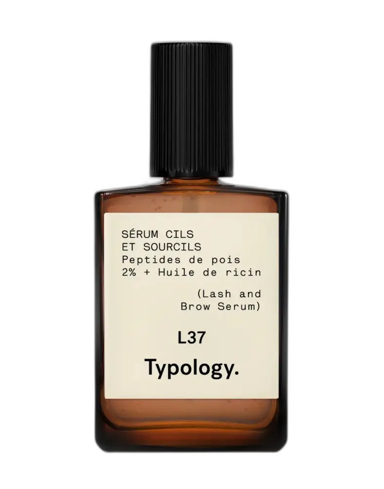 Typology L37 Lash And Brow Serum With 2% Pea Peptides + Castor Oil