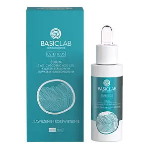 BasicLab Esteticus Vitamin C 15% Moisturizing And Brightening Serum