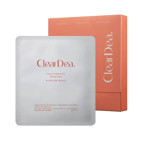 Clear Dea Mucin Collagen EGF Fitting Mask