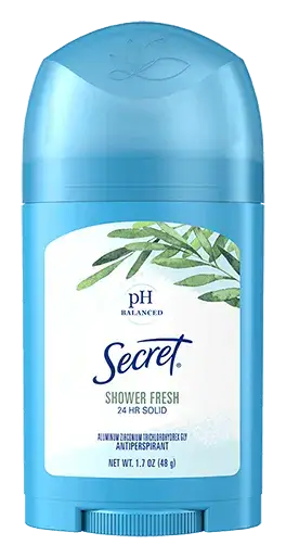 Secret Original Wide Solid Antiperspirant Deodorant Shower Fresh
