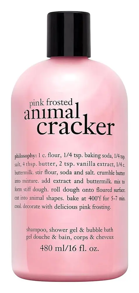 Philosophy 3-in-1 Bath & Shower Gel Pink Frosted Animal Cracker
