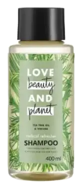 Love Beauty and Planet Tea Tree And Vetiver Scalp Refresh Shampoo