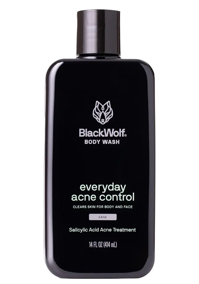 Black Wolf Everday Acne Control Body Wash