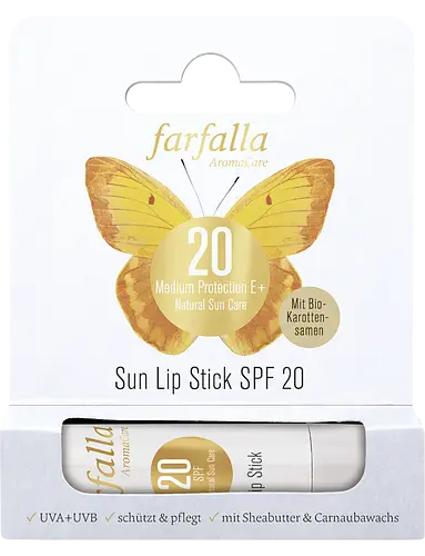 Farfalla Medium Protection E+ Sun Lip Stick SPF 20