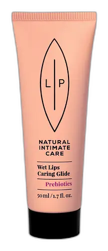 Lip Intimate Care Wet Lips Caring Glide Prebiotics