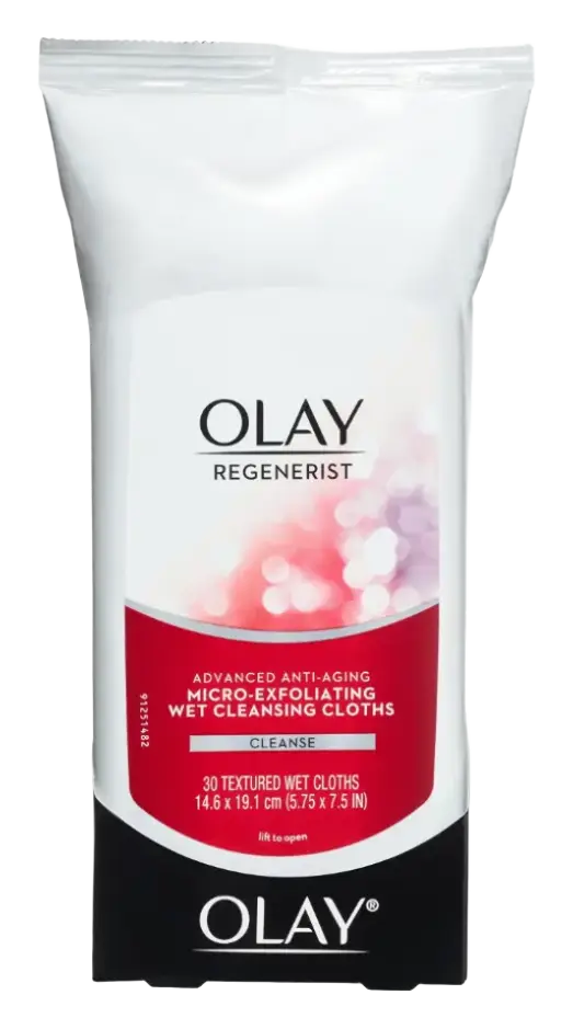 Olay Regenerist Micro-Exfoliating Wet Cleansing Cloths