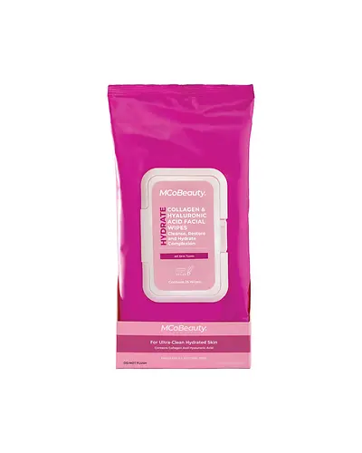 MCoBeauty. Collagen & Hyaluronic Acid Facial Wipes