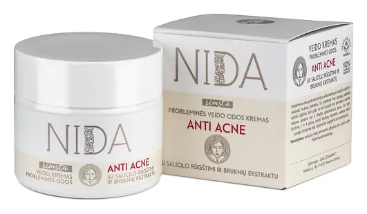 NIDA Face cream For Problem Skin With Salicylic Acid And Cranberry Extract