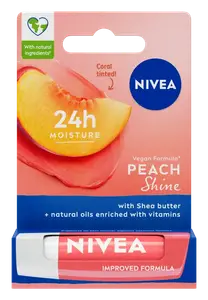 Nivea Peach Shine Lip Balm UK