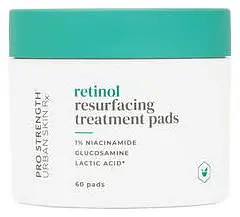Urban Skin RX Pro Strength Retinol Resurfacing Treatment Pads