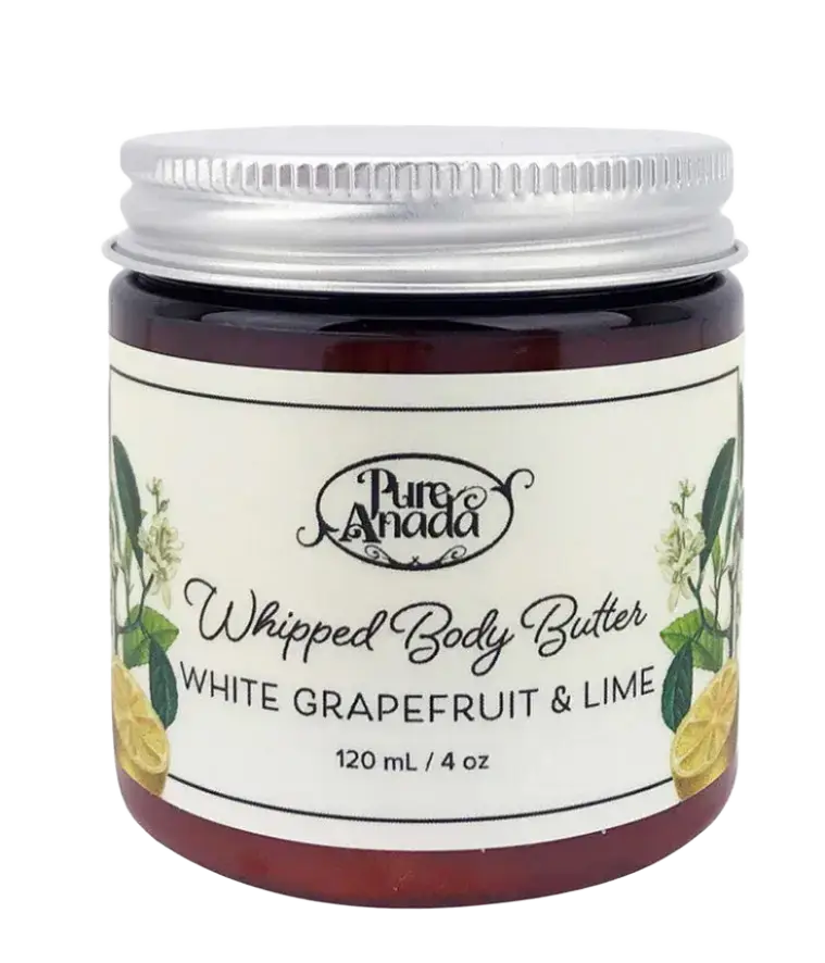 Pure Anada Whipped Body Butter White Grapefruit & Lime